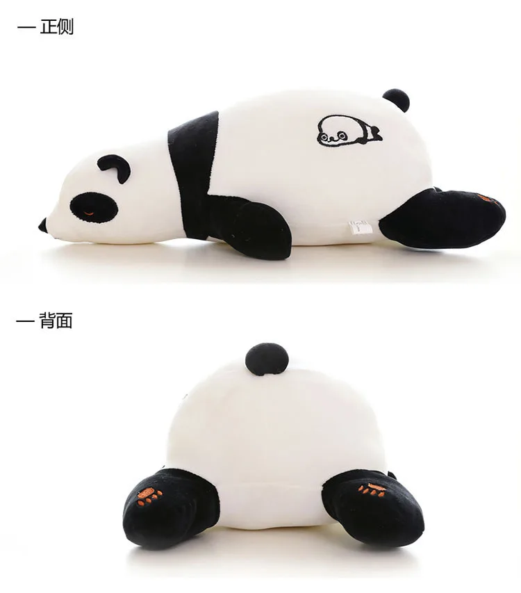 Около 60 см мультфильм склонный panda плюшевые игрушки очень мягкая кукла подушка подарок ко Дню Святого Валентина w2560