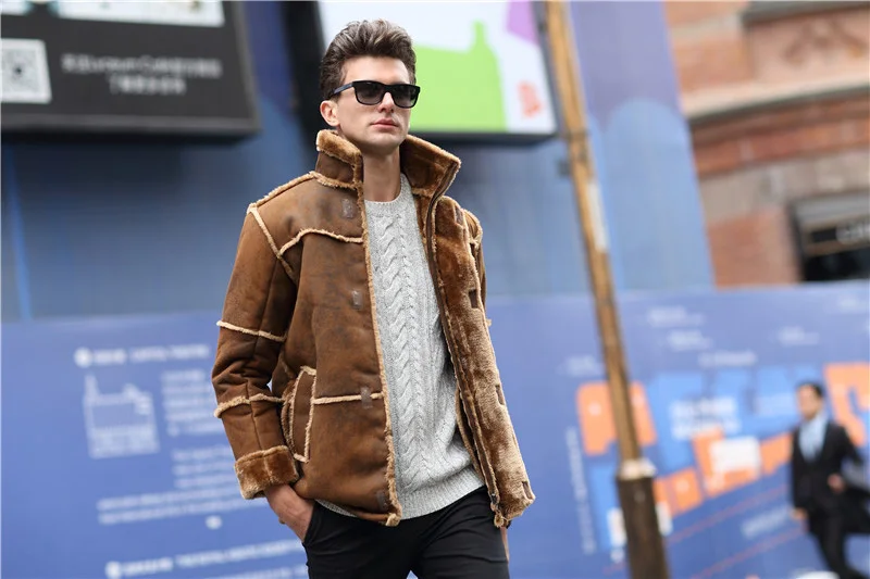 suede leather coffee 03