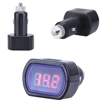 

CARPRIE New Arrival KW204 Mini Digital LED Car Vehicle System Detector Voltmeter Voltage Meter Drop Shipping&Wholesale