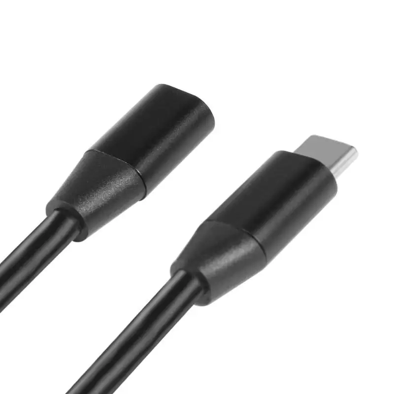 Hot 1m Type-C USB 3.1 Male to USB-C Female Extension Data Cable Extender Cord Charging Cable Audio Video Extender Wire Cord