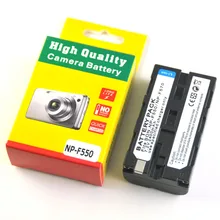 2400mAh NP-F550 NP F570 F550 F530 Camera Battery For SONY HD1000C 198P 190P 2100E Z1C 5C 7C LED