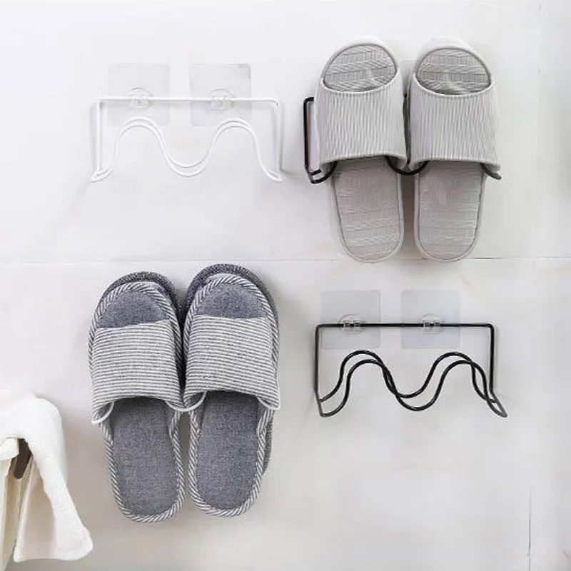 

Home Storage Iron Material Storage Rack For ShoesTowels Storage Holder Bathroom Organizer