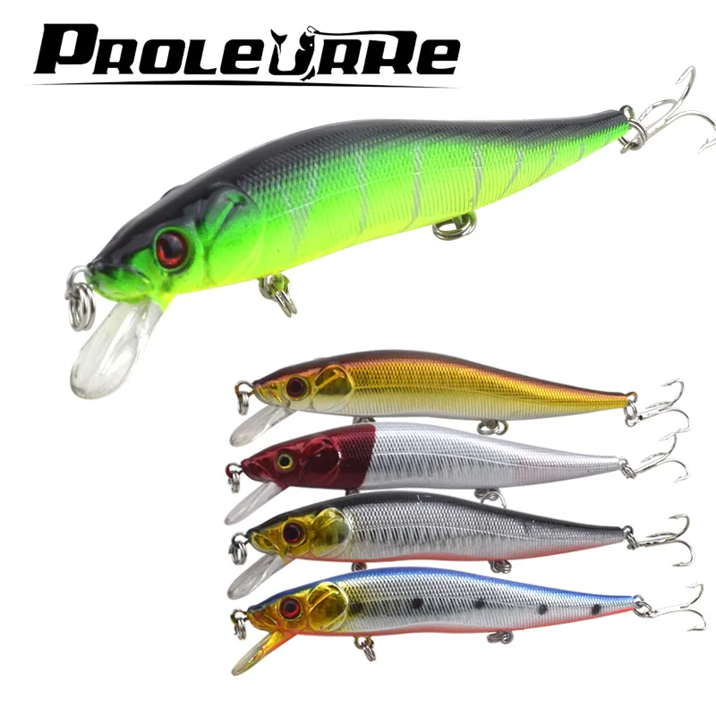 Proleurre 1 قطع 12 سنتيمتر 13.5 جرام أسماك الطعم الثابت باس Crankbait الصيد Wobblers وهمية الأسماك نموذج الشتاء الصيد جيدة السحر 3D عيون Proleurre 1 قطع 12 سنتيمتر 13.5 جرام أسماك الطعم الثابت باس Crankbait الصيد Wobblers وهمية الأسماك نموذج الشتاء الصيد جيدة السحر 3D عيون