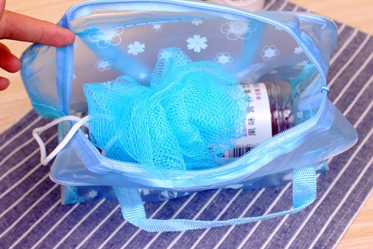 Women Swimming Bag Waterproof Handbags Transparent PVC Plastic Pool Beach Makeup Organizer Toiletry Storage PVC Bag