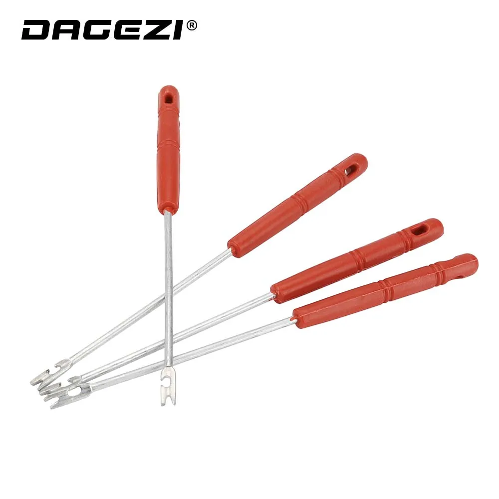 DAGEZI 3 шт./лот устройство для развязывания 14 см стальной крючок для снятия безопасности экстрактор из крючка для нарезки рыболовной лески рыболовные снасти
