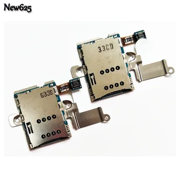 

10 Pcs/Lot, New Sim Card Reader Holder Tray Slot Socket Flex Cable For Samsung Galaxy Note 10.1 N8000 Mobile Phone Cables