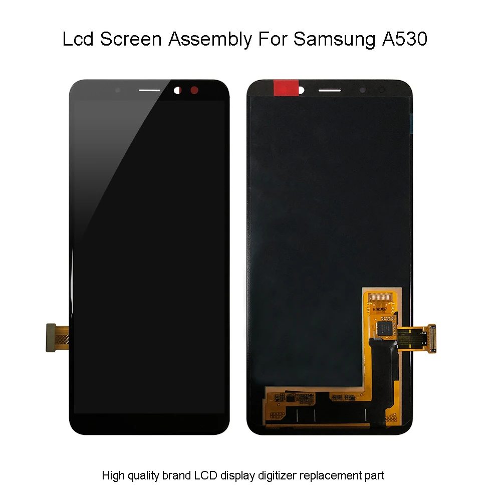 

Quality Lcd For Samsung Galaxy A8 2018 A530 LCD Display Touch Screen Digitizer A530F A530DS A530N SM-A530N Assembly Replacement