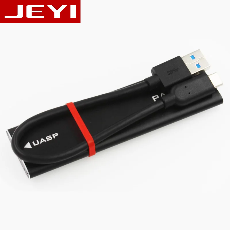 JEYI PARD PRO TYPE-C USB3.1 USB3.0 m.2 NGFF SSD мобильный диск через VLI716 Поддержка отделка SATA3 6 Гбит/с UASP Алюминий корпус SSD, HDD