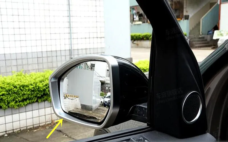 

2017 For Land Rover Discovery Sport 2015 2016 ABS Matt Door Wing Mirror Eyebrow Cover Trim 2pcs/set