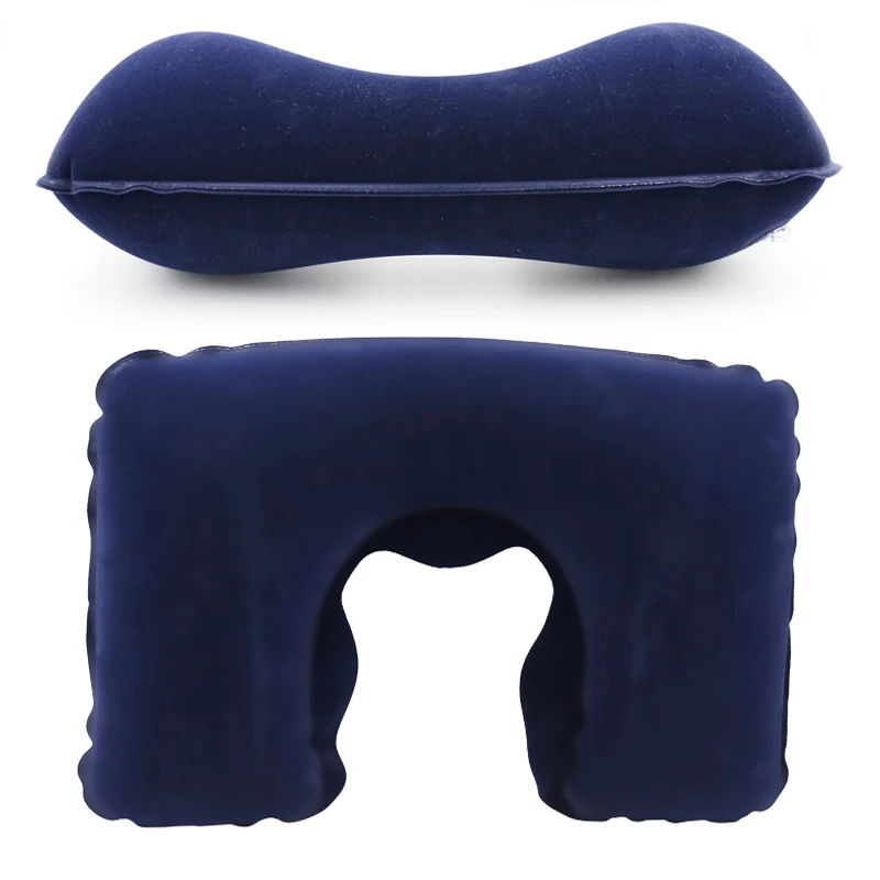 U-образная дорожная подушка надувная Шея Автомобильная голова надувная подушка для отдыха для путешествий офисная ворсовая голова надувная подушка для отдыха подушка для шеи