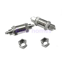 Односторонний клапан быстрое соединение кислотно-стойкая нержавеющая сталь 304 клапан высокого давления для 6 8 10 мм ПУ трубки