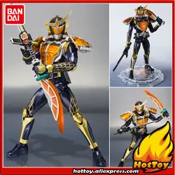 Оригинальный Bandai 100% духи S. H. Figuarts СВЧ фигурку-Kamen Rider Gaim оранжевый панцири-20 Kamen Rider пинает Ver.-