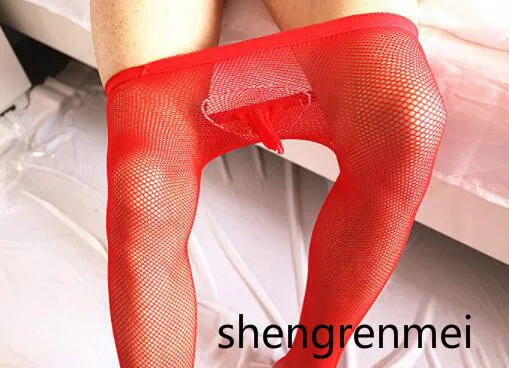 Shengrenmei 2019 Новые популярные мужские бриджи колготки в сеточку JJ Чулочные изделия