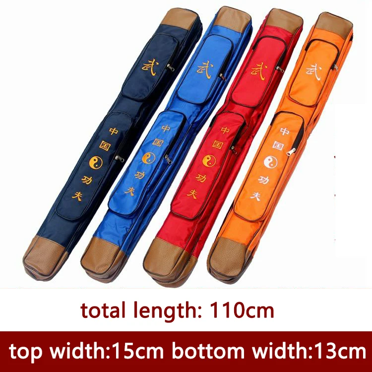 

Special Double taichi sword bag thick tendon cloth single martial arts bag, Martial Art Kung Fu Sword bags