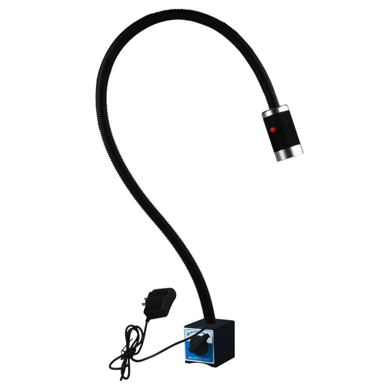 

24-36V LED Machine Magnetic Light IP54 800/1000/1200mm Plus Long Gooseneck Arm Industrial Lighting for CNC Machine Work Lights