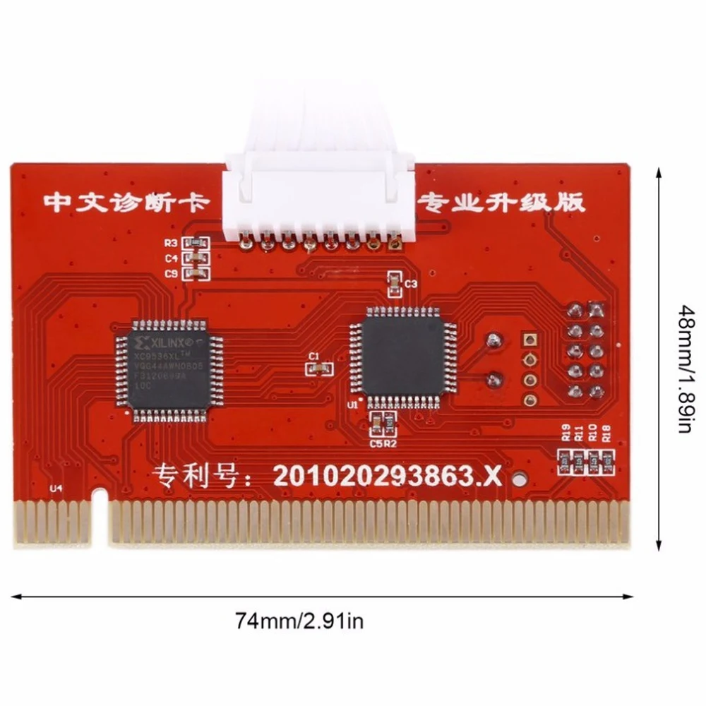 ЖК-планшет PC анализатор материнской платы Диагностический сообщение карта-тестер проверки профессиональных для компьютер ноутбук ПК Pti8