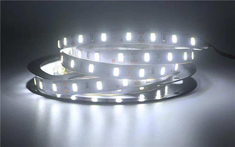 Супер яркий 5730 Светодиодная лента 5 м Epistar 120 светодиодов/м 90leds/м 60 светодиодов/ м Гибкие светодиодные ленты light 5630 холодный белый/теплый