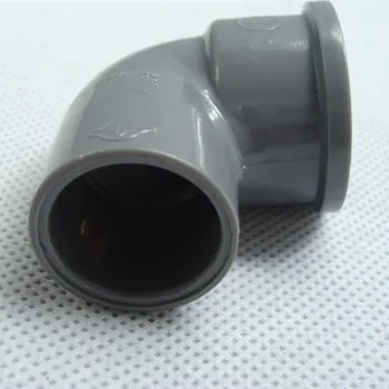 

5 Pcs/Lot PVC 1/2'' Cooper Thread To Inner 20mm Socket 90 Degree Elbow Connector Irrigation Water Pipe Fittings Thread Joint