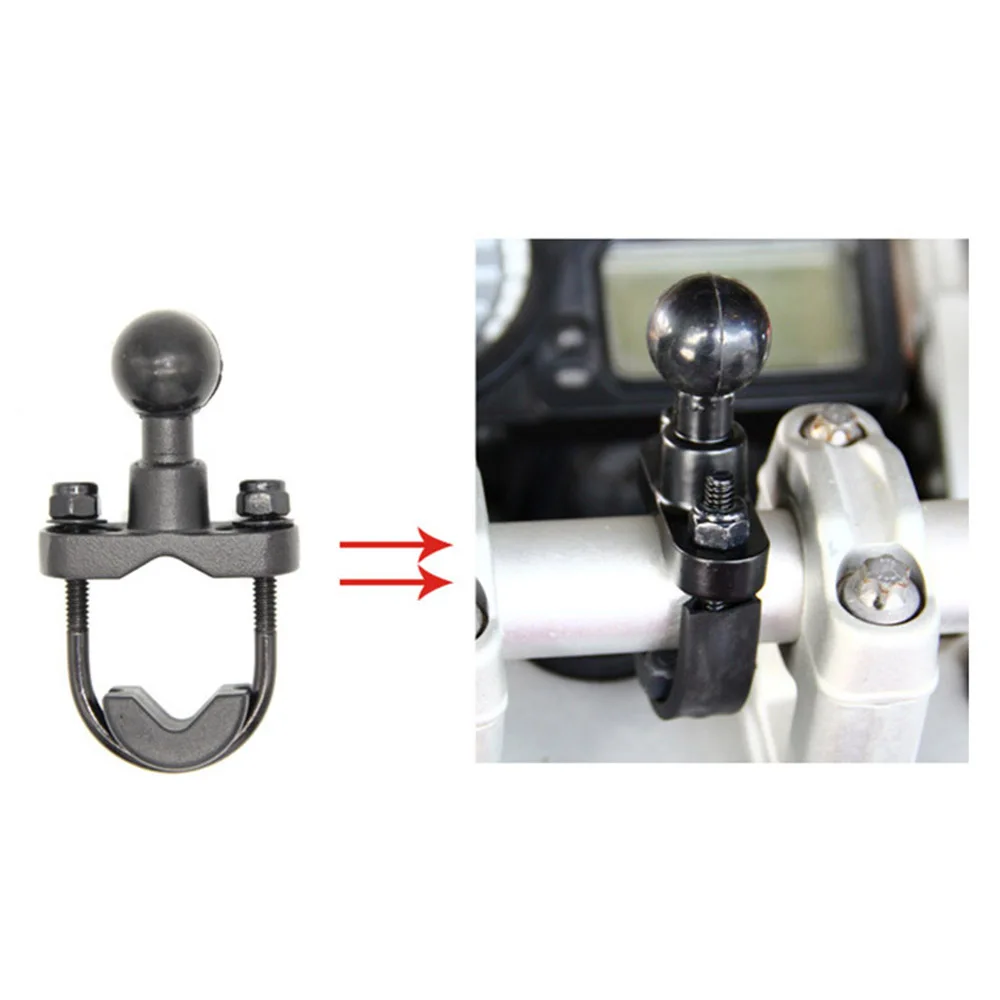  Motorrad Lenker 1 inch Ball Montieren Basis GPS Cradle Motorrad Halterung