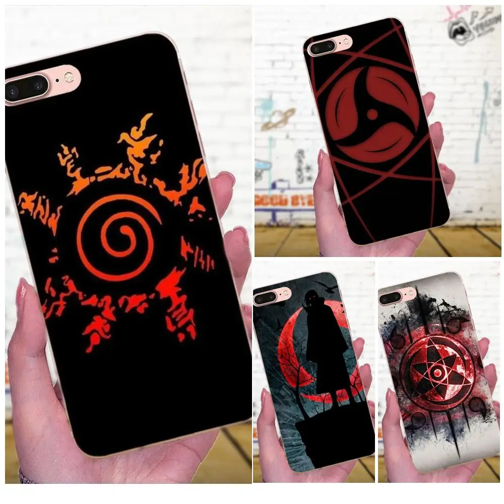 Для Galaxy A3 A5 A7 On5 On7 2015 2016 2017 Grand Alpha G850 Core2 Prime S2 I9082 TPU чехол аниме Наруто Mangekyou Sharingan |