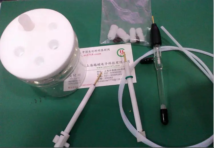 Sealed glass electrode calomel electrode electrolytic cell with R232 R0303 silver chloride