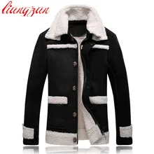 Для мужчин зимняя куртка и Пальто для будущих мам теплые зимние толстый хлопок толщиной более Пальто для будущих мам Марка мужской высокое качество Повседневное Slim Fit Пальто для будущих мам f2371