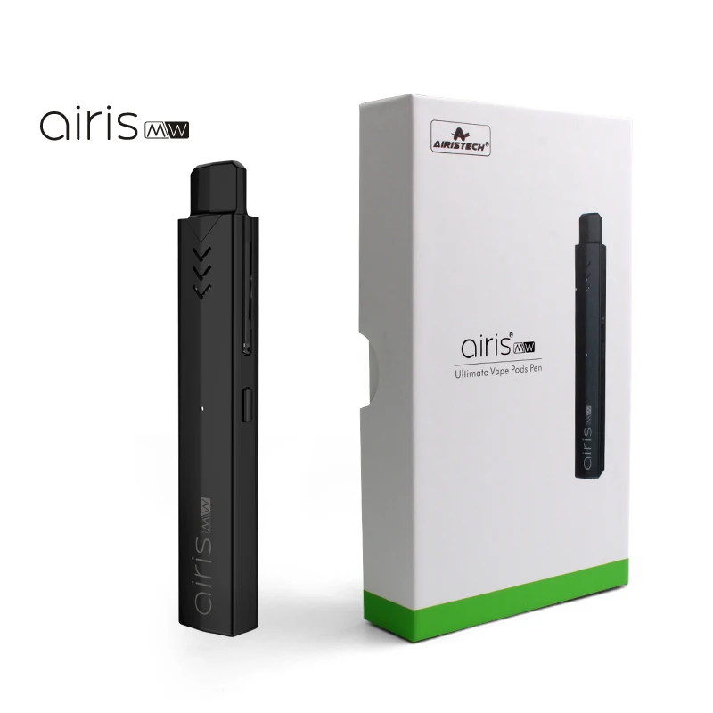 Оригинальный Airis MW Pod Mod 2 в 1 e сигареты Vape ручка для КБР масла концентрат воска 420 mAh