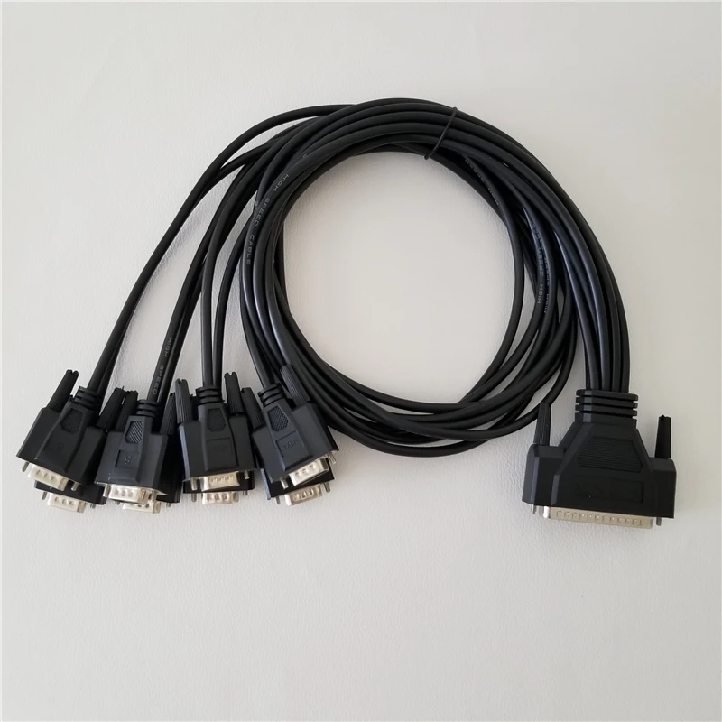MOXA CP 168U V2 8 последовательный RS232 PCI многопортовая последовательная карта 62Pin до 8x9Pin