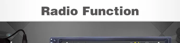 Top 2 Din Car Multimedia Player GPS navigation 7