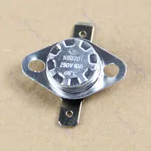 OOTDTY KSD301 40 градусов по цельсию Нормально Закрытый NC Регулятором Температуры Переключатель Термостат 250 В 10A