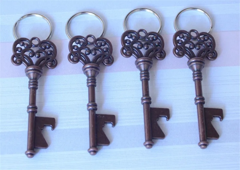

Free DHL Express Shipping key 100pcs/lot beer bottle opener portable metal key-chain ring can opener zinc alloy bar tool