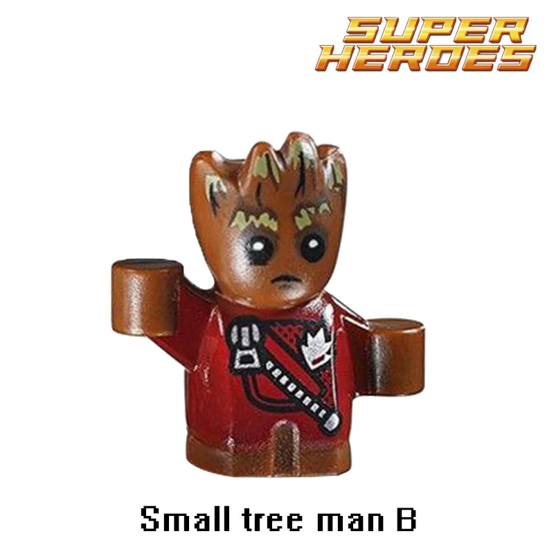 Building Blocks Groot Baby 1cm 2017 NEW Guardians of the Galaxy Bricks Milano Super Heroes DIY Figure Kids Toys Hobbies Gift New baby-building-blocks