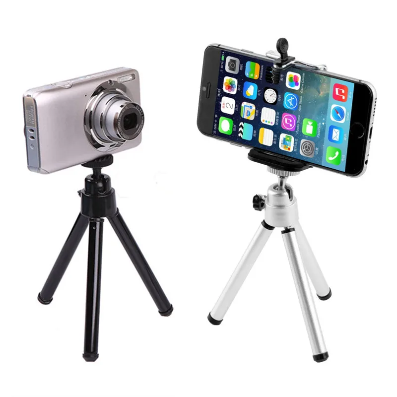 Aluminum Alloy Mini Tripod Lightweight Tripod Stand Mount Universal