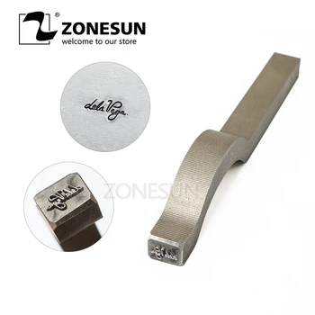 

ZONESUN Alphatbet Custom Steel Stamp Mold Punch Marking Tool Embossing Metal Jewelry Stamping Ring Bracelet Necklace Buckle