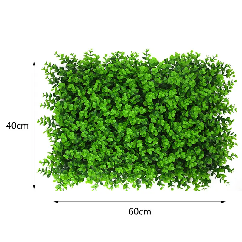 40x60 см Искусственный ландшафт газон декоративные растения поддельные газон Ландшафтный настенный коврик с искусственной травой Зеленые