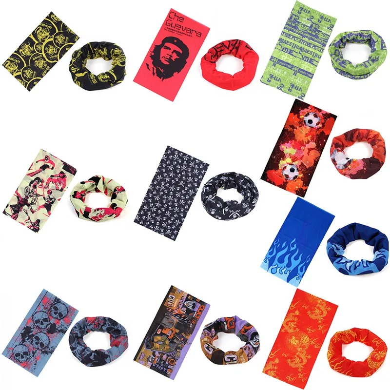 

2019 Chinese Vintage Style Printing Cycling Bandana Outdoor Sport Bicycle Riding Face Mask Shield Neck Bandama Headwear