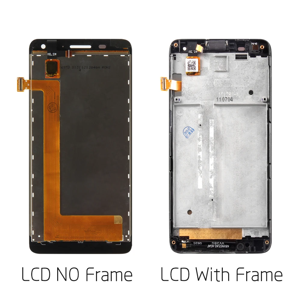 Srjtek экран для Lenovo S660 ЖК дисплей с сенсорным дигитайзером сенсор внешнее стекло