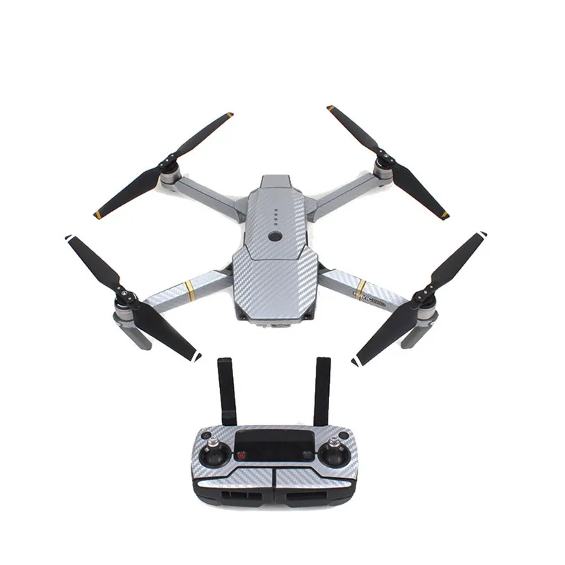 

Luxury Carbon Fiber Skin Wrap Waterproof Stickers For DJI Mavic Pro Accessories Jul3 Professional Factory Price Drop Shipping