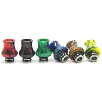 

1pc 510 Gourd Resin Drip Tips For Electronic Cigarette Resin Delrin 510 Mouthpiece For 510 Atomizers Accessories