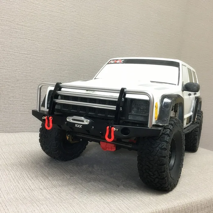 1/10 TRAXXAS Trx-4 TRX4 CNC металлический передний бампер ударный луч Rc альпинистская автомобильная часть