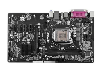 

Asrock H81 Pro BTC Desktop Motherboard H81 LGA 1150 i3 i5 i7 DDR3 16G SATA3 USB3.0 6PCI-E