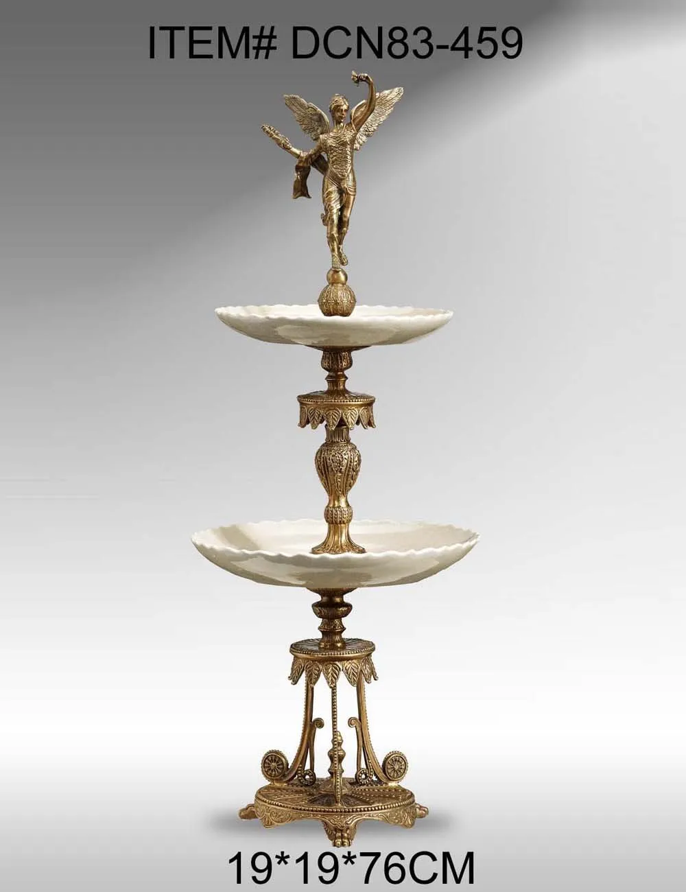 Vintage Regal Ware 2 Tiered Decorative Snack Tidbit