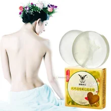 2 шт. натуральное Хрустальное мыло ручной работы отбеливающий активный фермент для личных частей уход за кожей Areola цветной продукт