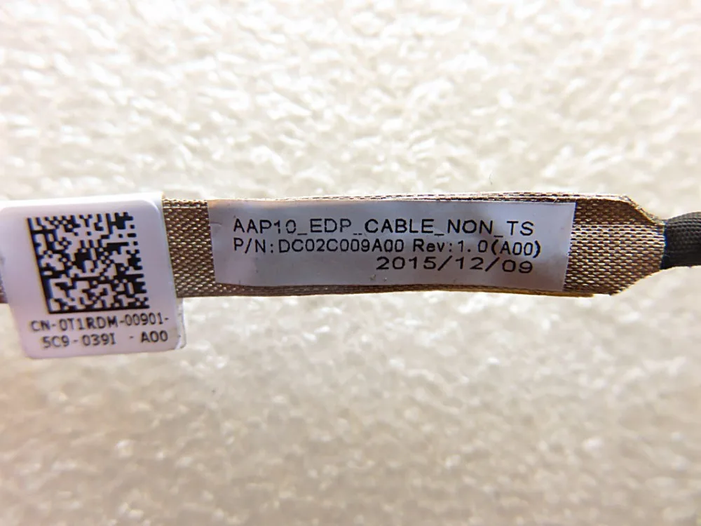 Оригинальный Для Dell Alienware M15X LCD LVDS кабель AAP10 EDP DC02C009A00 CN 0T1RDM T1RDM|Компьютерные кабели