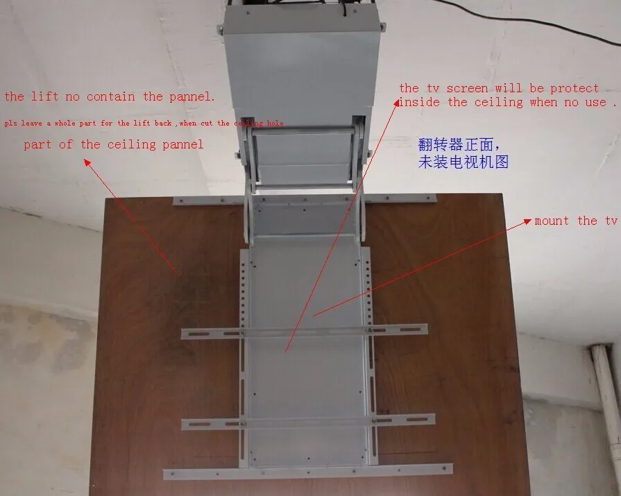 32 to 55 inch LCD TV smallpox tumbler turn inward