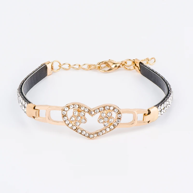 

MISANANRYNE Hot Sale 9 Styles Gold Color Bracelets for Women Fashion Design Crystal bracelets bangles bijoux femme jewelry