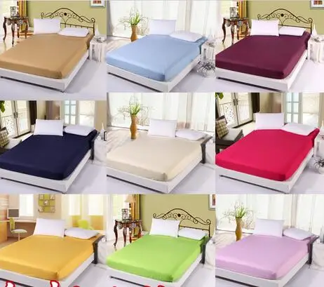 

BD124 New fitting sheet bedspread Pure cotton satin bed spread flannelette single bed Mikasa mattress dust protection sheet