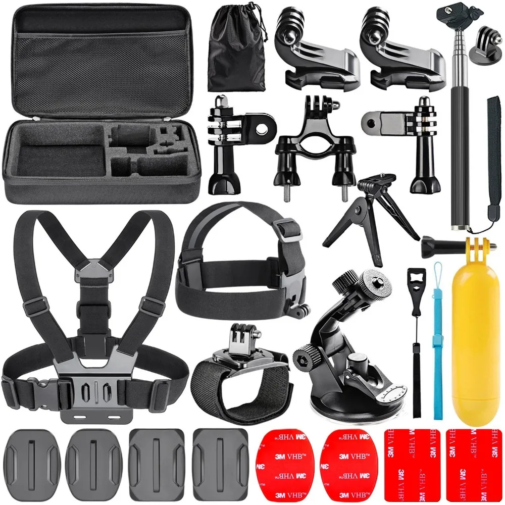 3 2 1 SJ4000 Neewer 21 in-1 Accessory Kit for GoPro 4 3 