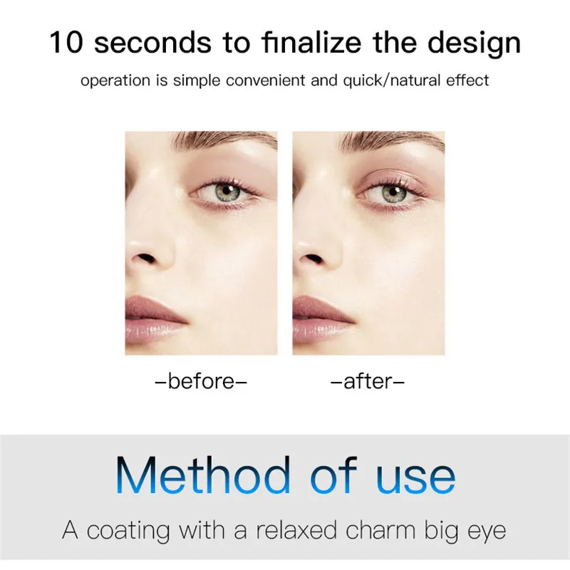 

Invisible Cosmetics for Double Eyelids Styling Cream Big Eye Strips Not Glue Transparent Eyelid Stretch Fold Lift Eyes Styling