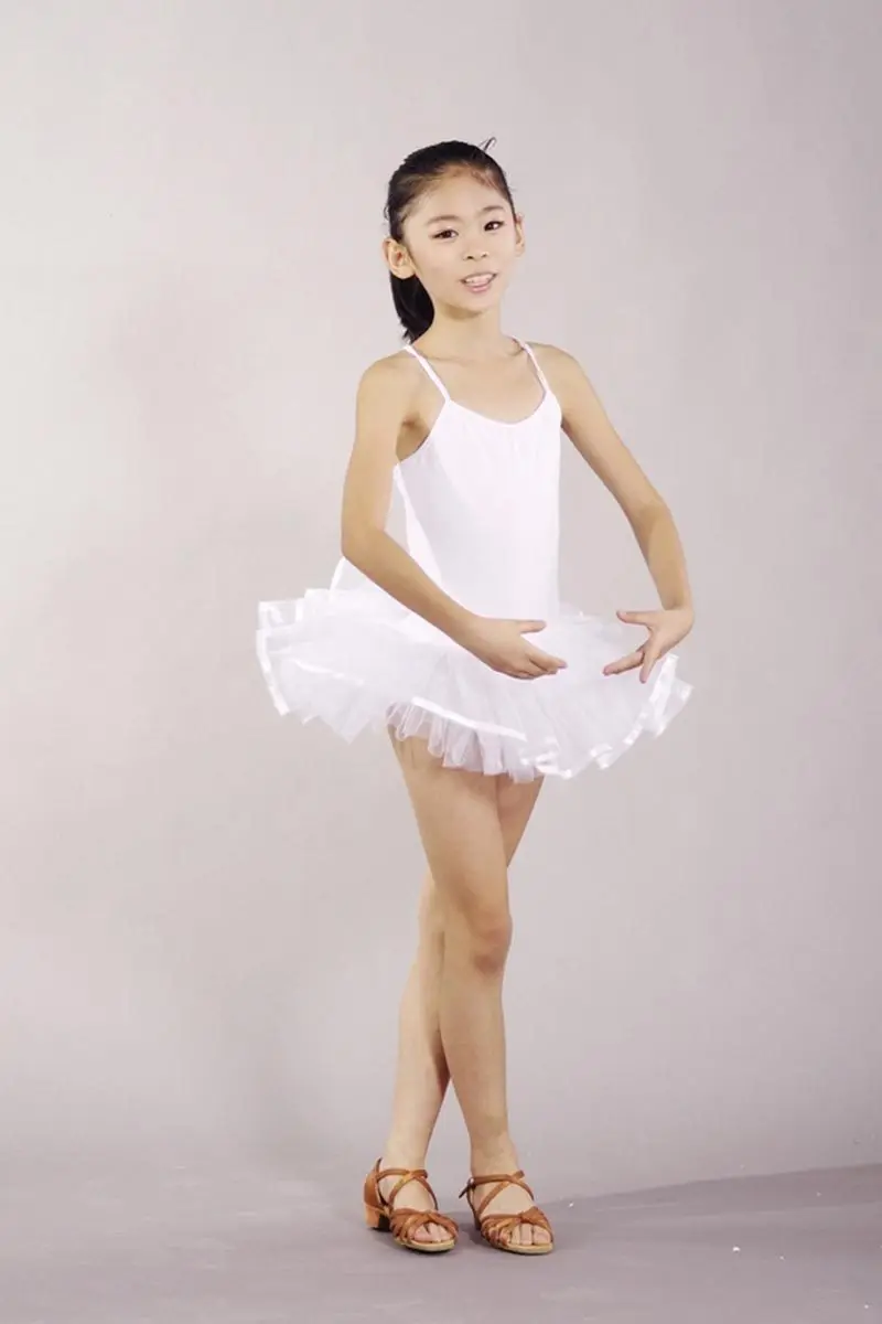 Plus Size Children's Ballet Dance Dress For Girls Camisole Leisure